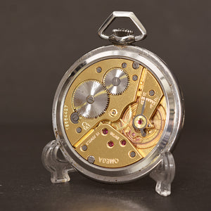 1961 OMEGA Swiss Open Face Pocket Watch CK 1180-62