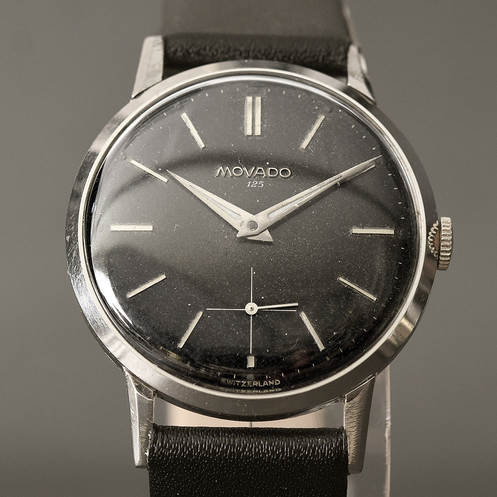 50s MOVADO 125 Full Size Classic Swiss Watch