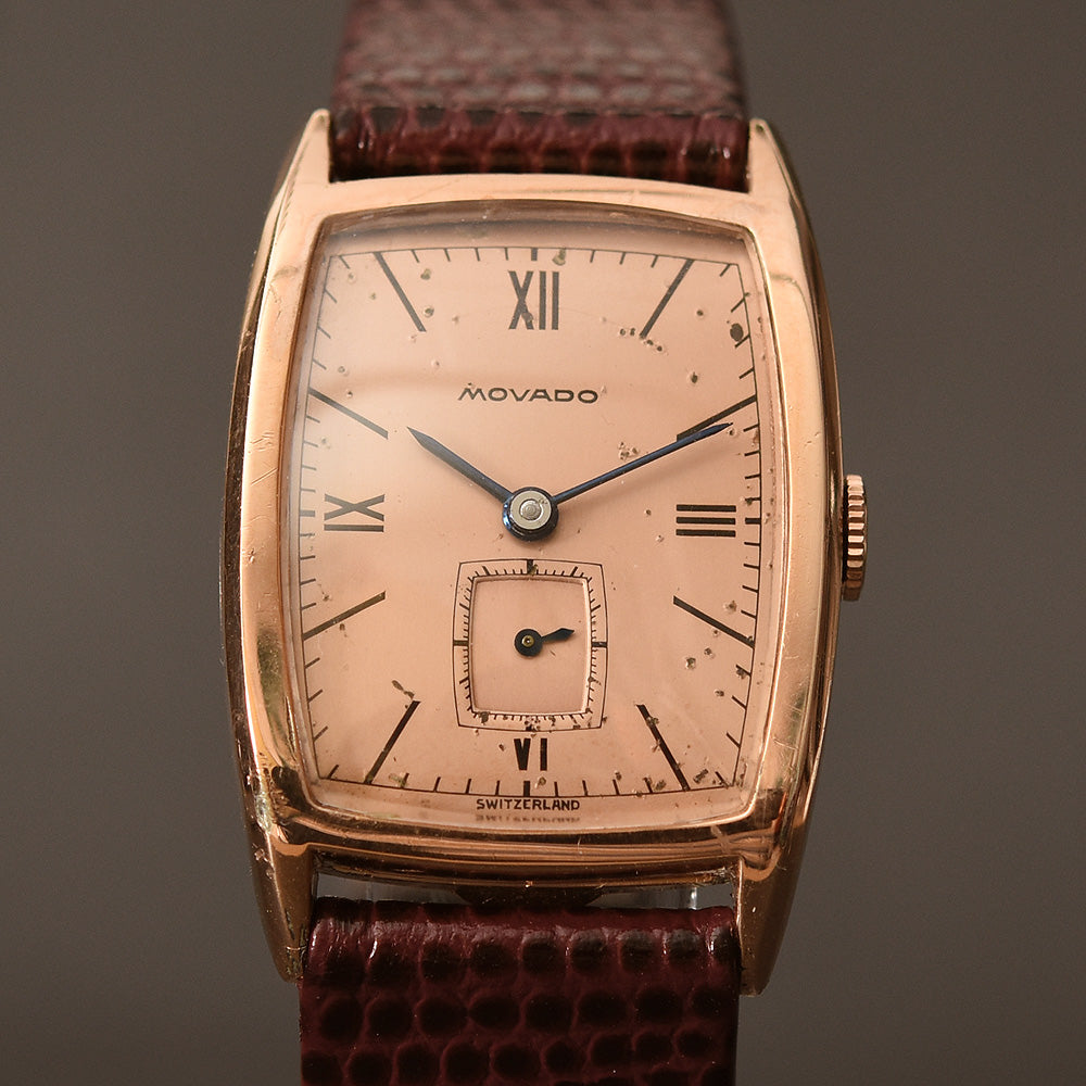 40s MOVADO Gents Early Vintage Dress Watch