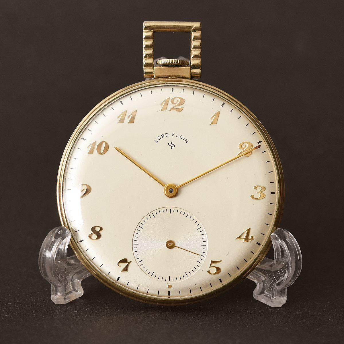 1947 Lord ELGIN USA Art Deco Slim Gents Pocket Watch – empressissi