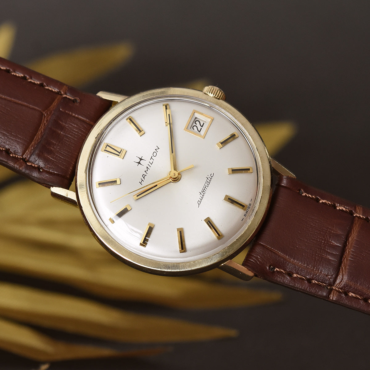1975 HAMILTON 'Dateline A681' Gents Automatic Date Vintage Watch