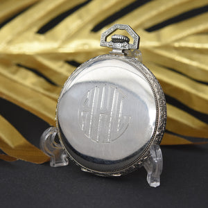 1928 HAMILTON USA 'Lafayette' G. 916 Art Deco Pocket Watch