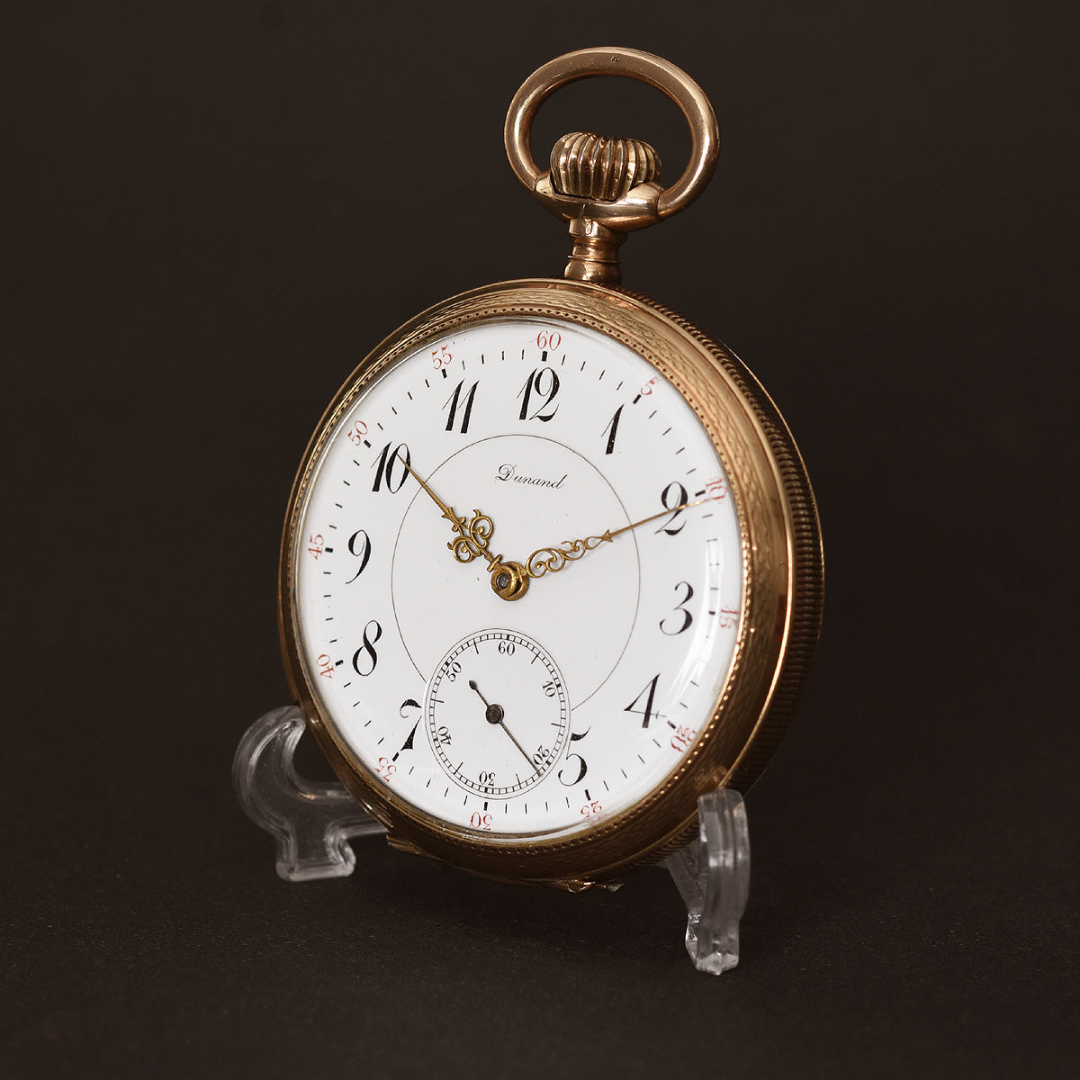 1900 Rugat Watch 1900s DUNAND Quarter Repeater 14K Gold Swiss Pocket Watch – empressissi