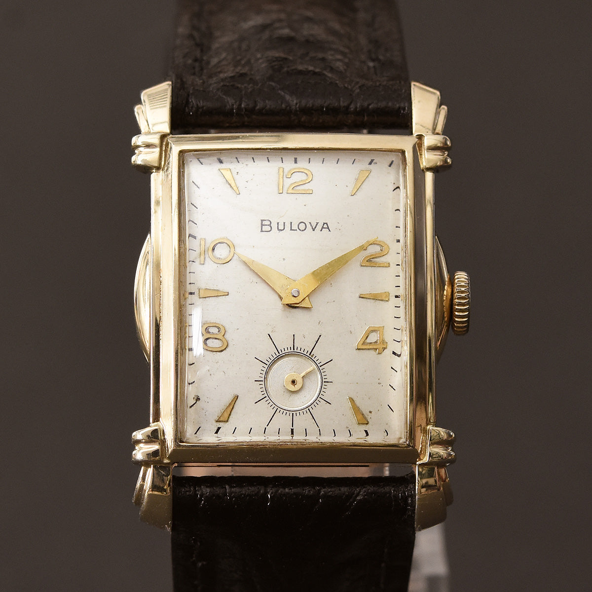 bulova classic dress watch sale Bulova 'Fancy Lug' Dress Watch