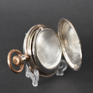1890s HENRY CAPT Swiss Quality Silver Pocket Watch