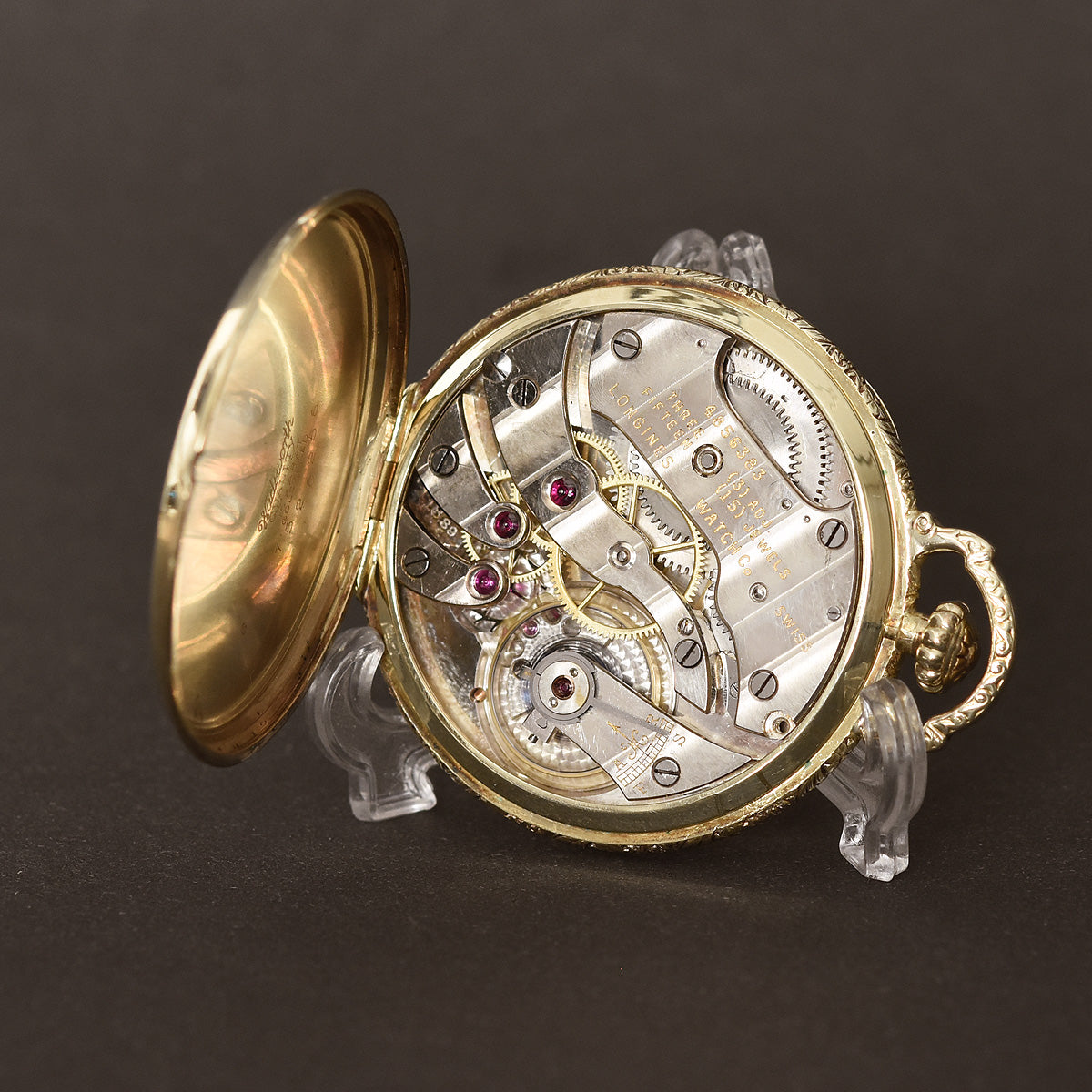 1928 LONGINES Art Deco Swiss Pocket Watch – empressissi