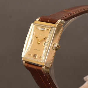 1970 BULOVA Automatic 'Edwardian' Date Vintage Dress Watch