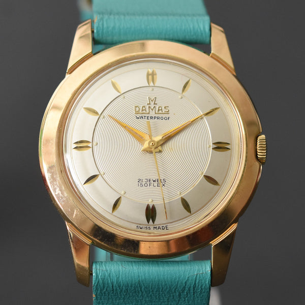 60s NOS DAMAS Isoflex Classic Gents Swiss Watch