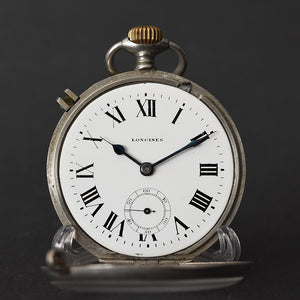 1900s LONGINES Ferrovie dello Stato RR Pocket Watch