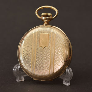 1930 ZENITH 14K Gold Swiss Pocket Watch