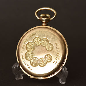 1930 ZENITH 14K Gold Swiss Pocket Watch