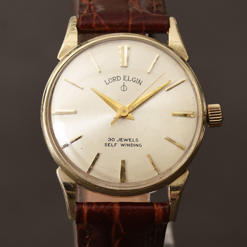 50s Lord ELGIN USA American Automatic Dress Watch