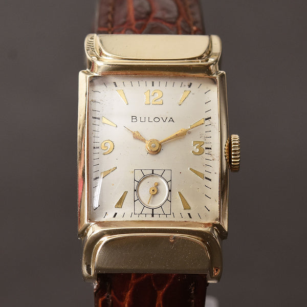 1956 BULOVA USA 'Squadron' Swiss Vintage Gents Dress Watch