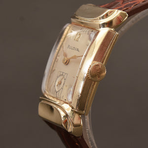 1956 BULOVA USA 'Squadron' Swiss Vintage Gents Dress Watch