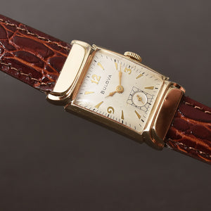 1956 BULOVA USA 'Squadron' Swiss Vintage Gents Dress Watch