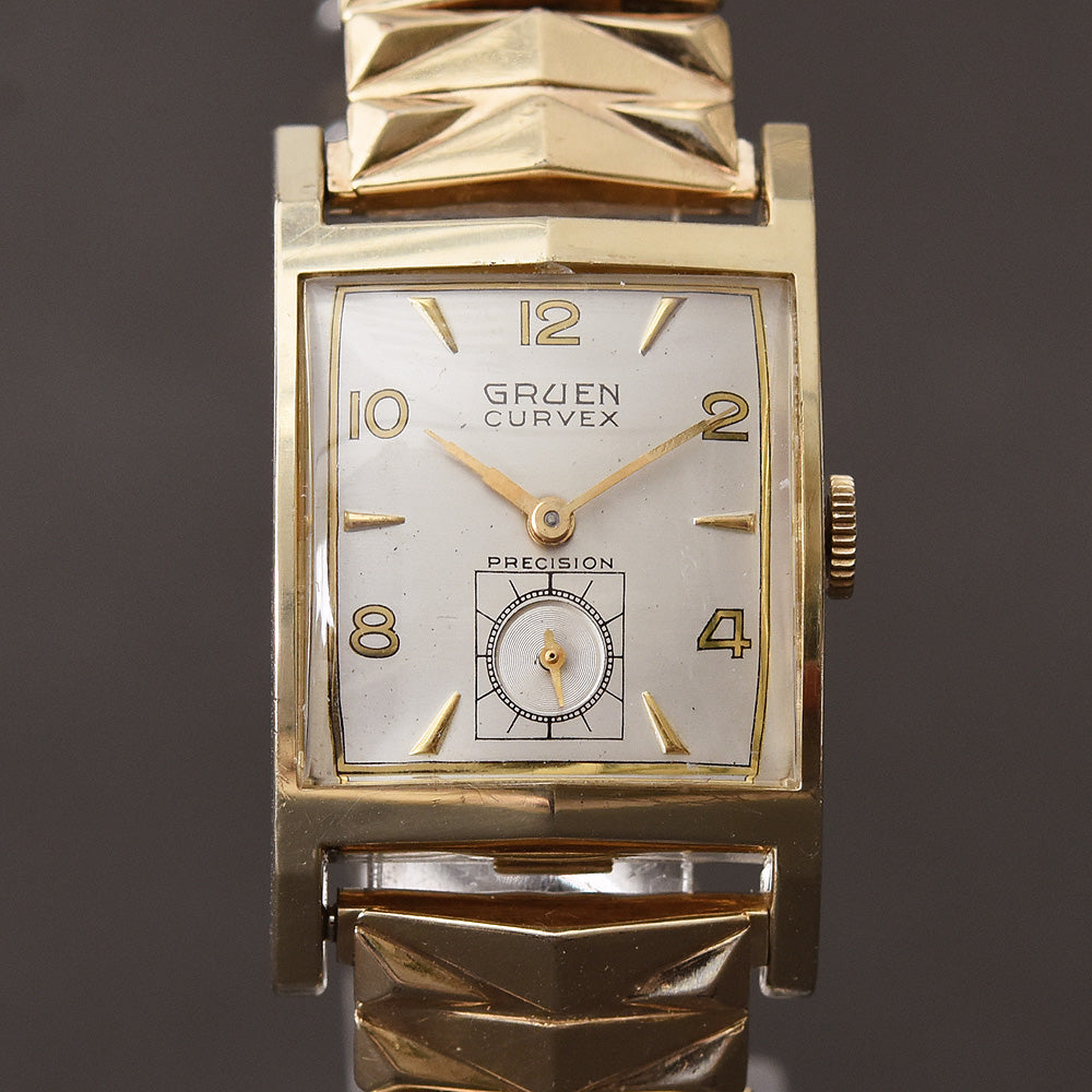 1950 GRUEN Curvex 'Lord' Gents Dress Watch 370-696