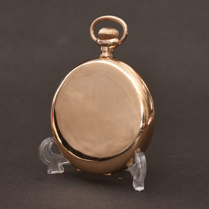 1943 ELGIN USA Classic 14K Gold Gents Pocket Watch