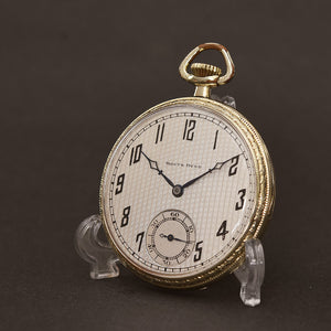 1922 SOUTH BEND Grade 407 Art Deco Pocket Watch