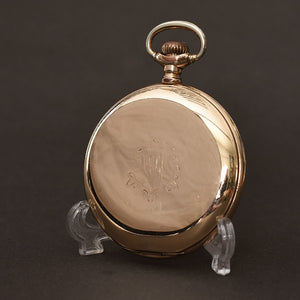 1906 ELGIN USA Fancy Dial Hunter Pocket Watch