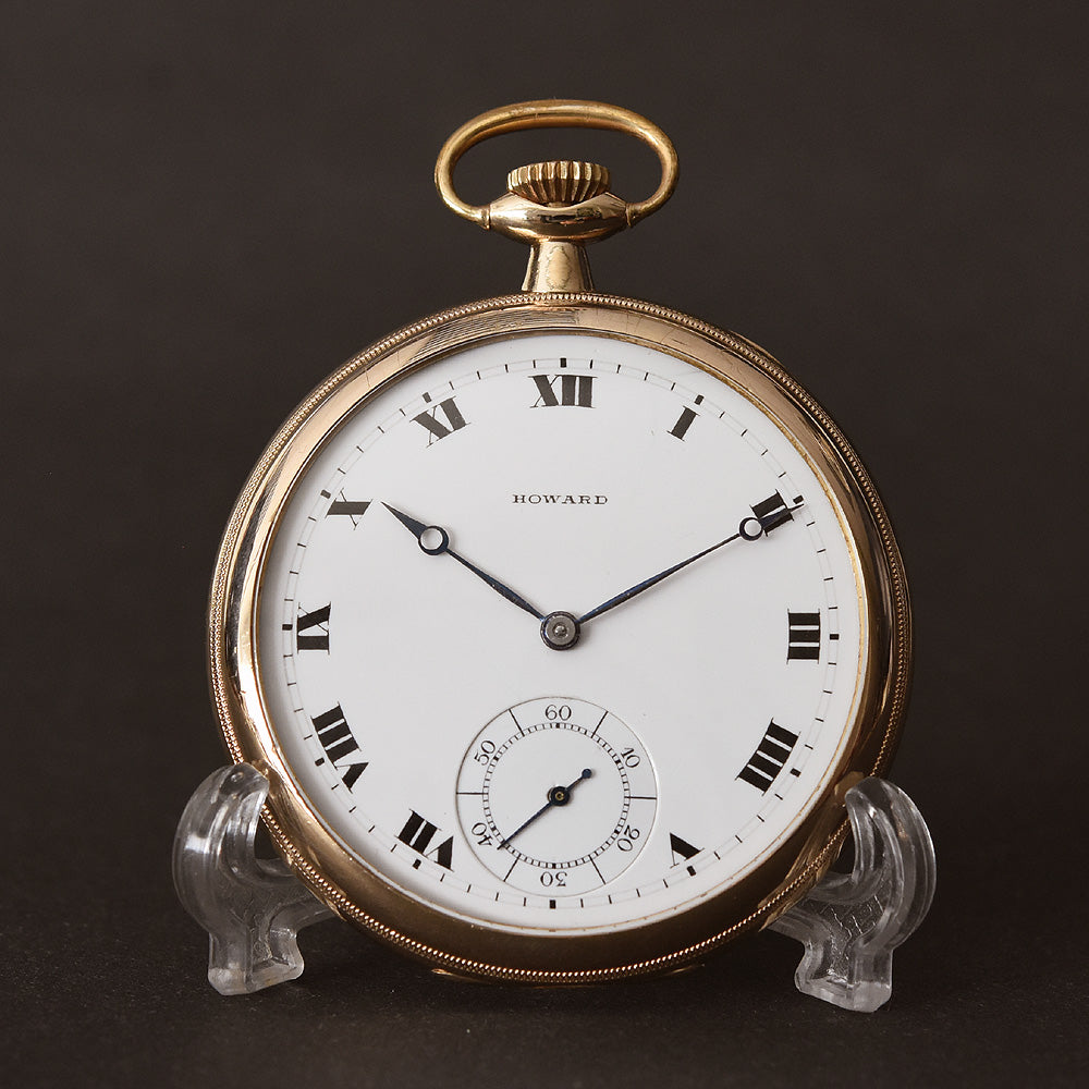 1912 E. HOWARD Series 7 Art Deco Pocket Watch