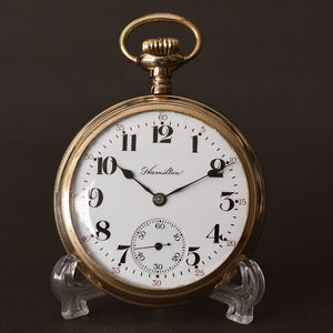 1913 HAMILTON USA 974 16s Pocket Watch