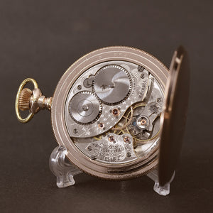 1897 American WALTHAM 12s Hunter Pocket Watch