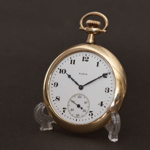 1920 ELGIN USA Grade 315 Classic Gents Dress Pocket Watch