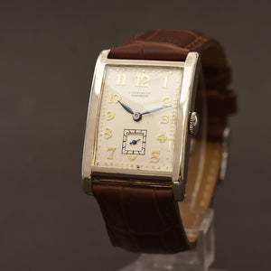 20s MOVADO Gents Art Deco Swiss Vintage Dress Watch