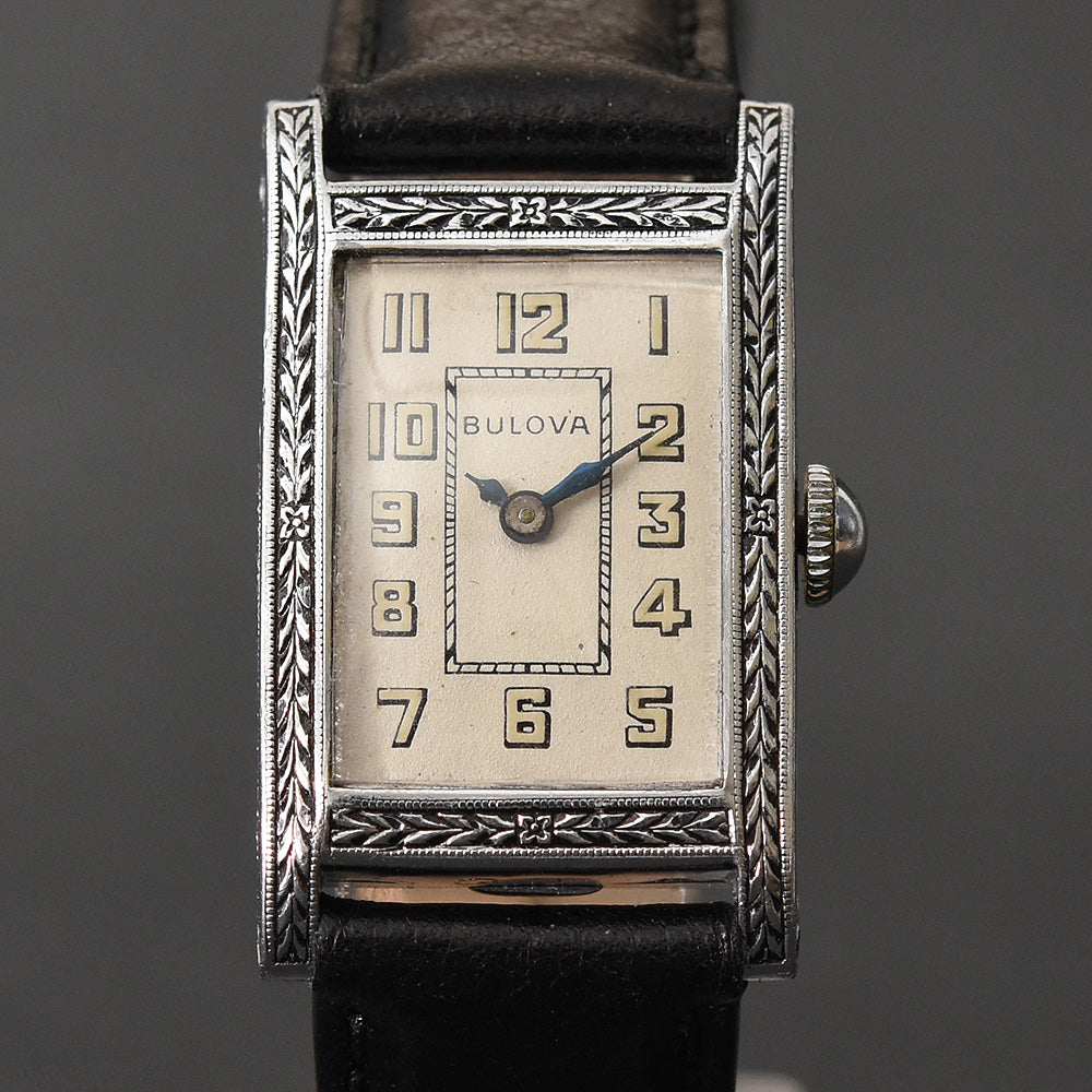 1928 BULOVA 'Douglas' Gents Art Deco Watch