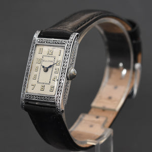 1928 BULOVA 'Douglas' Gents Art Deco Watch