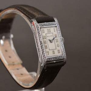 1928 BULOVA 'Douglas' Gents Art Deco Watch