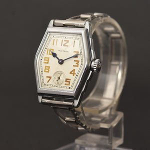 1928 WALTHAM USA Gents Hexagon Art Deco Watch