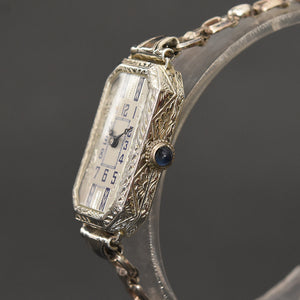 20s GOERING Ladies Art Deco 14K Gold Watch