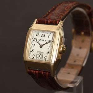 1936 GRUEN Gents Art Deco Dress Watch 700-248