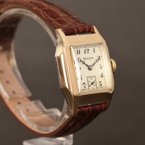 1936 GRUEN Gents Art Deco Dress Watch 700-248