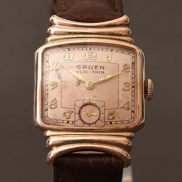 1940 GRUEN Veri-Thin 'Banner' Gents Watch 406-447