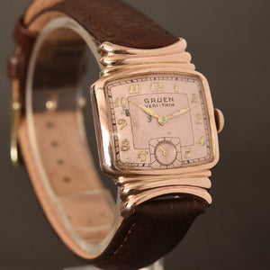 1940 GRUEN Veri-Thin 'Banner' Gents Watch 406-447