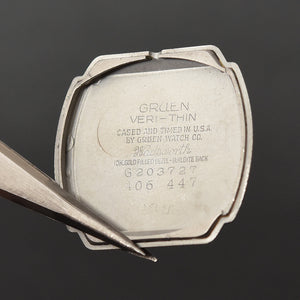 1940 GRUEN Veri-Thin 'Banner' Gents Watch 406-447