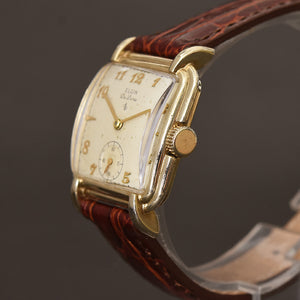 1949 ELGIN DeLuxe USA Model 5712 Gents Dress Watch