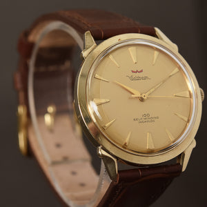 50s WALTHAM Automatic 100-Jewels Gents Swiss Watch