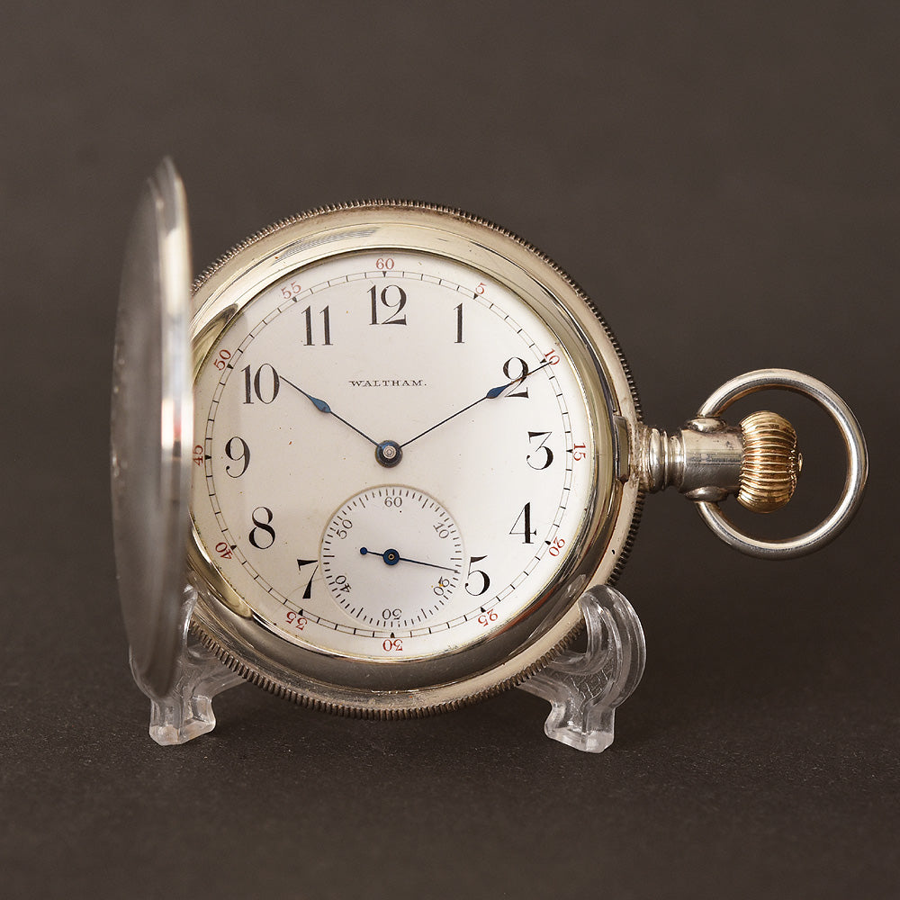 1897 American WALTHAM Royal 12s Hunter Pocket Watch