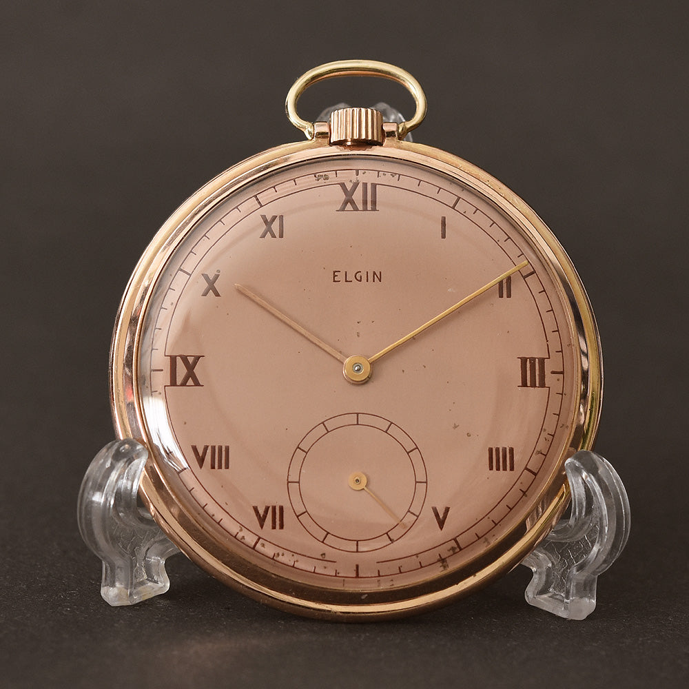 1944 ELGIN USA Classic Slim Gents Pocket Watch