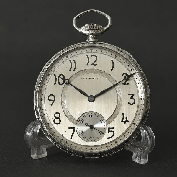 1920 E. HOWARD Series 7 Art Deco Pocket Watch