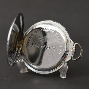 1930s INVAR Swiss Art Deco Pocket Watch