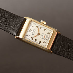 1946 ROTARY Maximus Gents 9K Gold Vintage Dress Watch