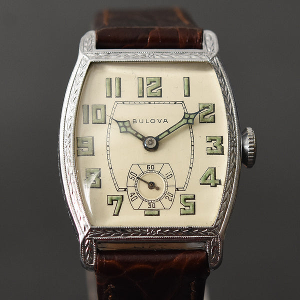 1927 BULOVA 'Governor'Gents Art Deco Watch