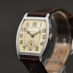 1927 BULOVA 'Governor'Gents Art Deco Watch