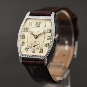 1927 BULOVA 'Governor'Gents Art Deco Watch