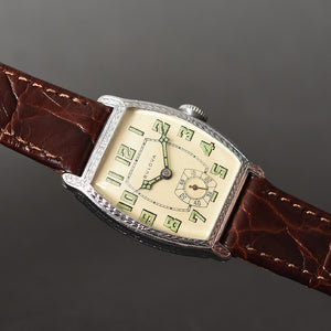 1927 BULOVA 'Governor'Gents Art Deco Watch