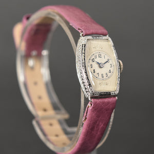 20s BLANCPAIN Ladies Art Deco 18K Gold/Enamel Watch